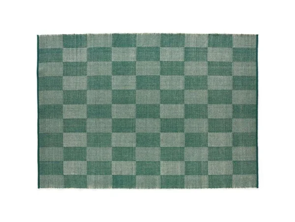 HAY - Check Rug Small Check 170x240 Green