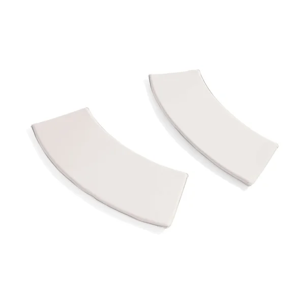 HAY Coussin de banc Palissade Dining parkbänk in-in 2 pièces Cream white