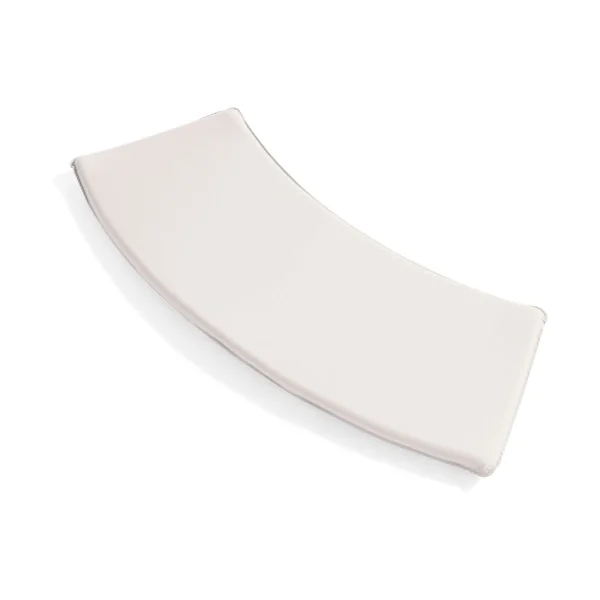 HAY Coussin de banc Palissade Dining pour banc avec dossier incurvé Cream white