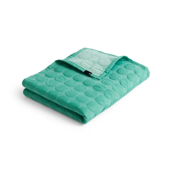 HAY Couvre-lit Mega Dot organic 235x245 cm Sea green