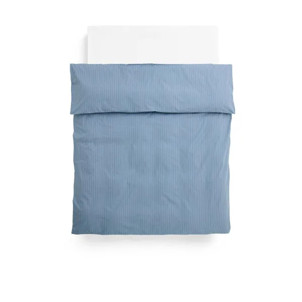 HAY Drap housse Fineline 150x210 cm Blue