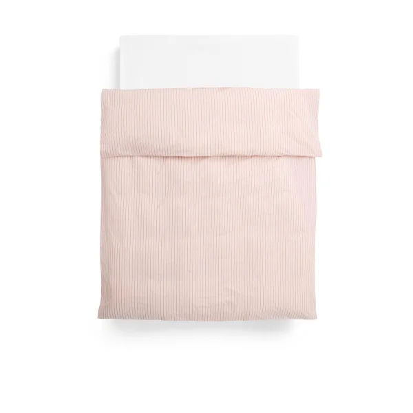 HAY Drap housse Fineline 150x210 cm Soft pink