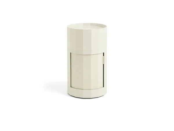 HAY - Facet Table D'appoint incl. Feet & Castors High Eggshell