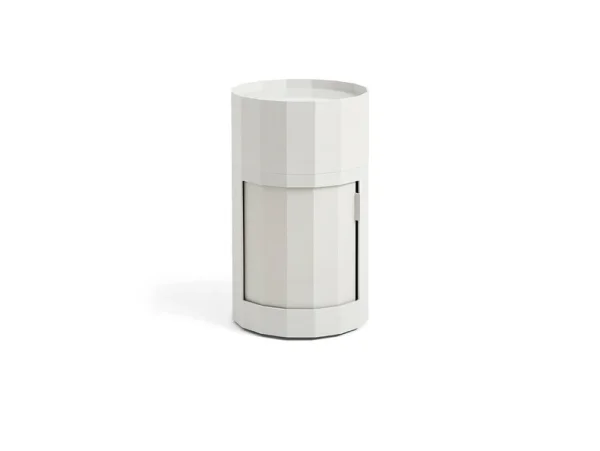 HAY - Facet Table D'appoint incl. Feet & Castors High Misty Grey