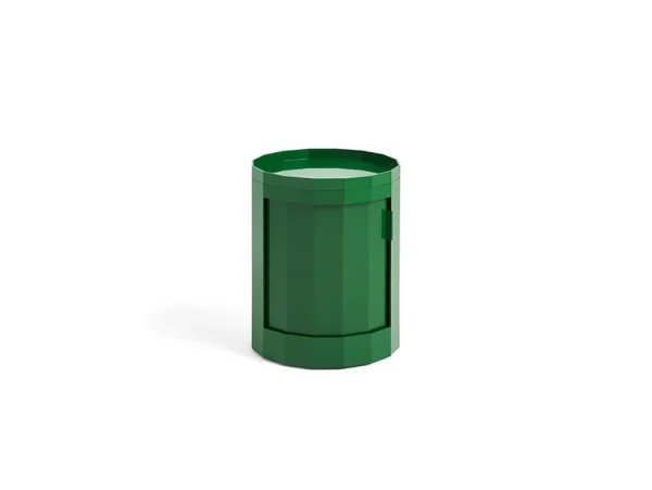 HAY - Facet Table D'appoint incl. Feet & castors Low Spinach Green