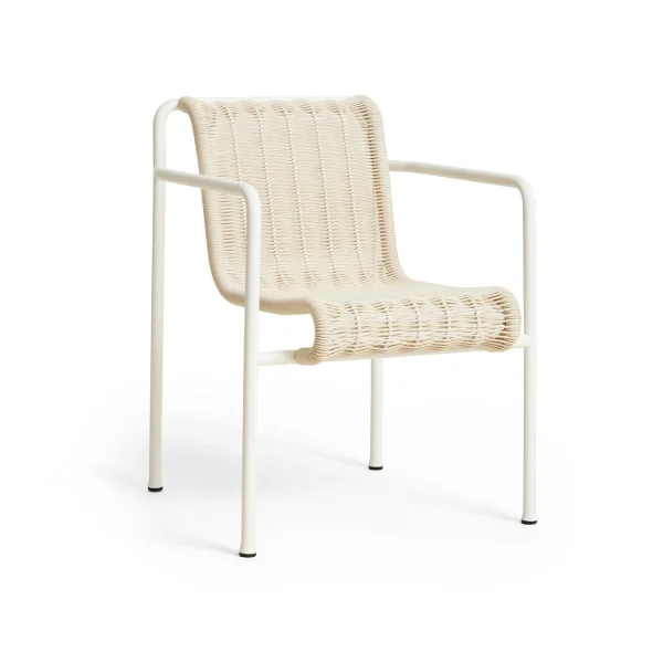HAY Fauteuil Dining Palissade Cord HAY Cream white