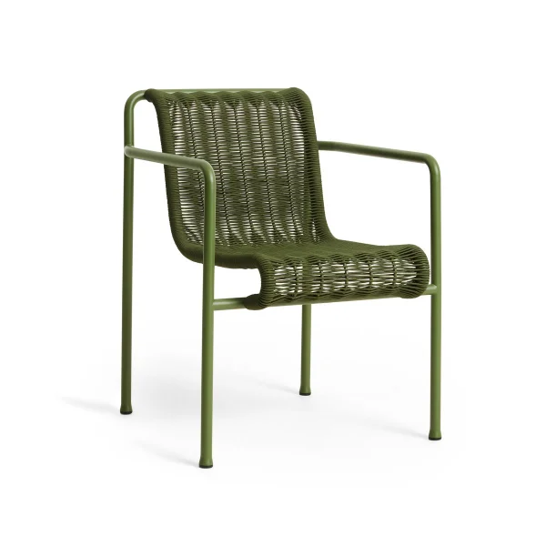 HAY Fauteuil Dining Palissade Cord HAY Olive