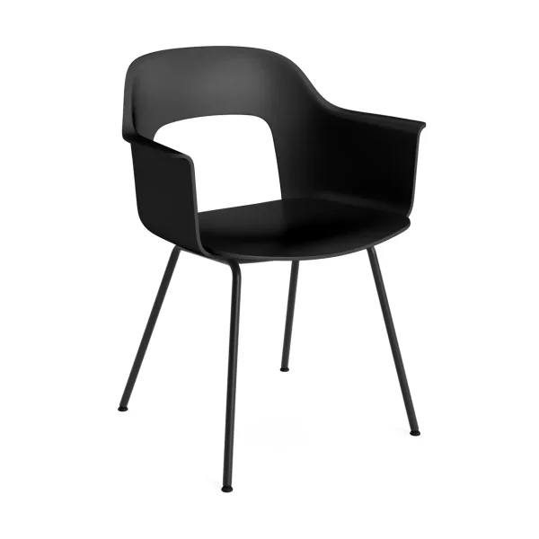 HAY Fauteuil Layout Armchair 211 Black acier noirci