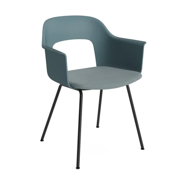 HAY Fauteuil Layout Armchair 213 Mode 045 Ocean acier noirci