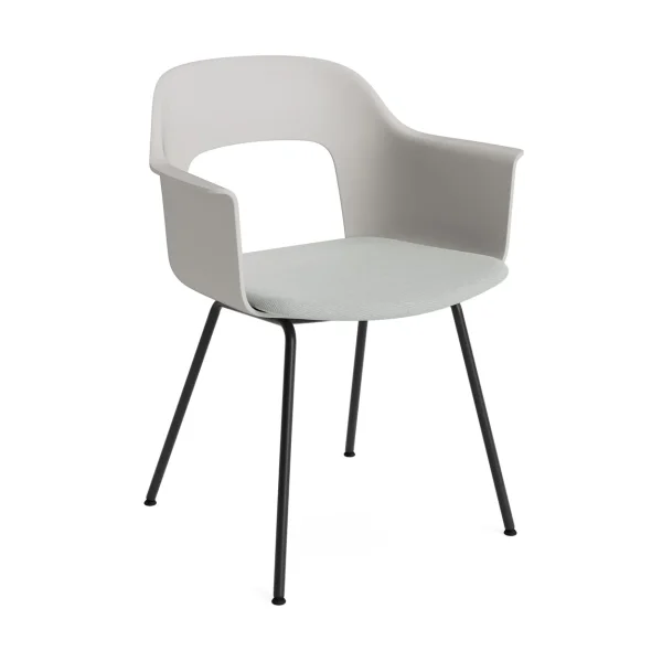 HAY Fauteuil Layout Armchair 213 Naveli 113 Sky grey acier noirci