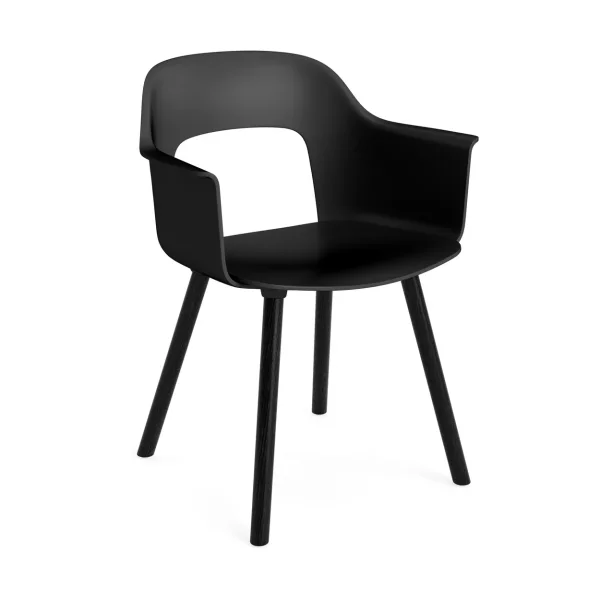 HAY Fauteuil Layout Armchair 221 Black chêne noirci