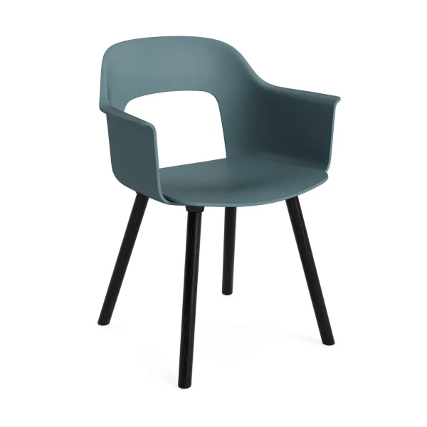 HAY Fauteuil Layout Armchair 221 Ocean chêne noirci