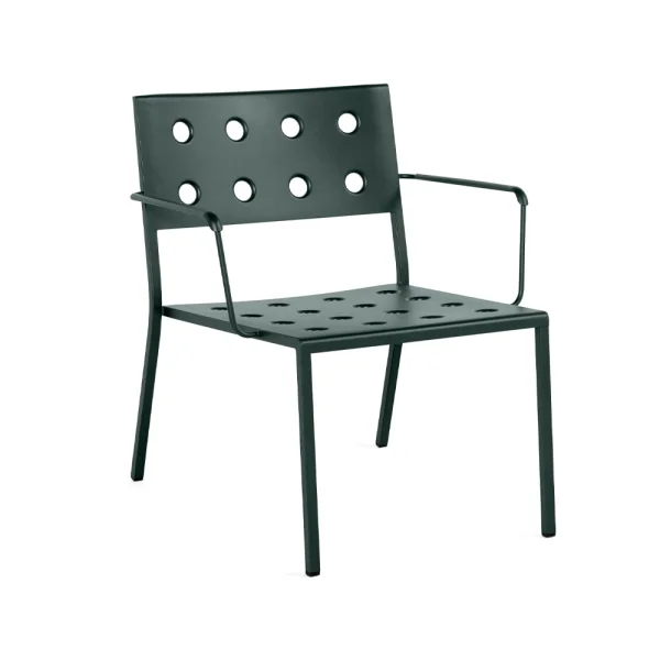 HAY Fauteuil lounge Balcony dark forest