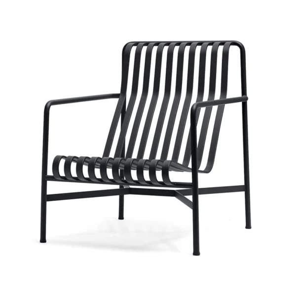 HAY Fauteuil lounge Palissade High Anthracite