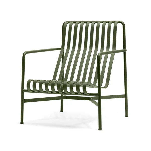 HAY Fauteuil lounge Palissade High Olive