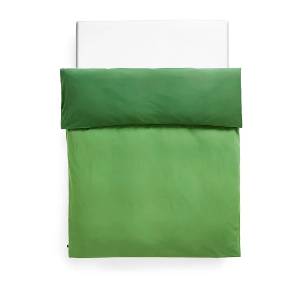 HAY Housse de couette Duo 220x220 cm Matcha