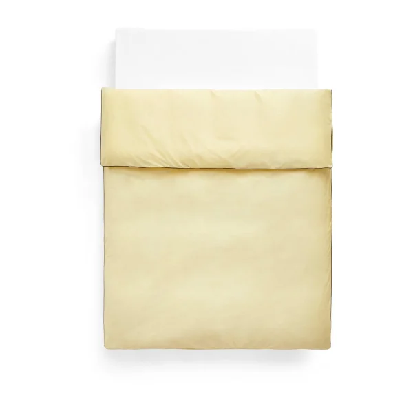 HAY Housse de couette Outline 150x210 cm Soft yellow