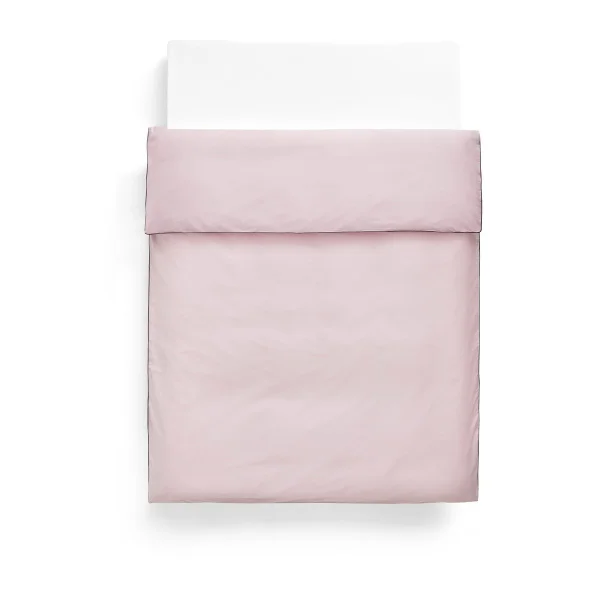 HAY Housse de couette Outline 220x220 cm Soft pink