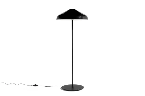 HAY Lampadaire en acier Pao Ø47 cm Noir doux