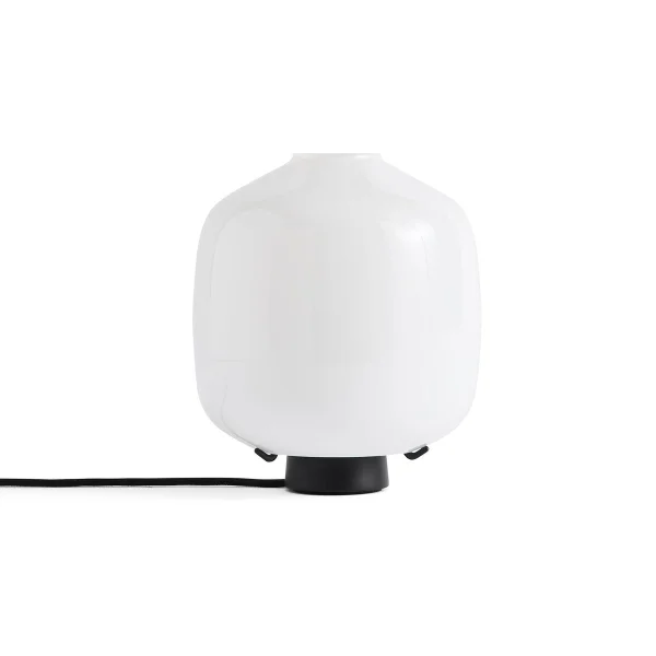HAY Lampe à poser Buoy Ø20 cm Opal glass-soft black