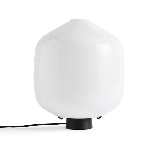 HAY Lampe à poser Buoy Ø30 cm Opal glass-soft black
