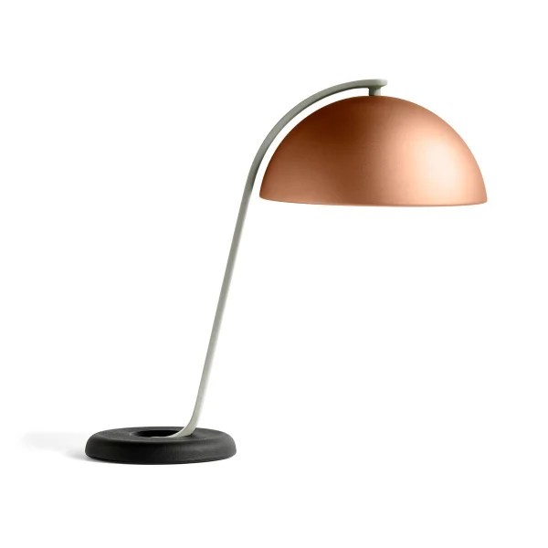 HAY Lampe de table Cloche Mocca anodised