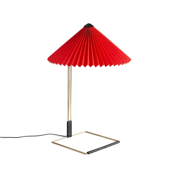 HAY Lampe de table Matin table Ø38 cm Bright red shade