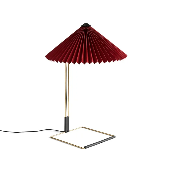 HAY Lampe de table Matin table Ø38 cm Oxide red shade