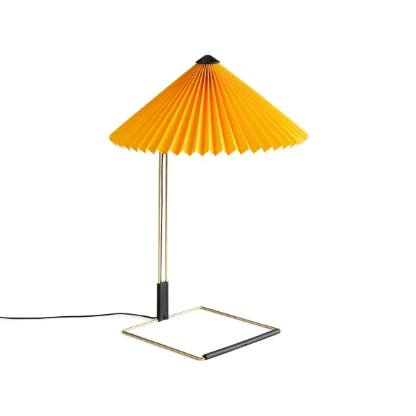 HAY Lampe de table Matin table Ø38 cm Yellow shade