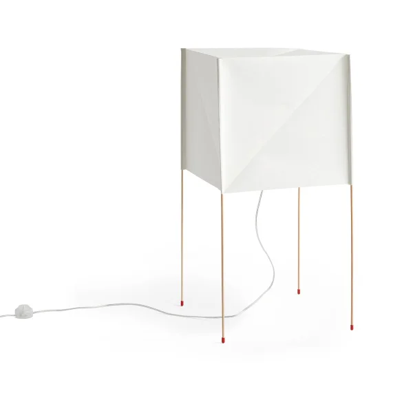 HAY Lampe sur pied Paper Cube Blanc