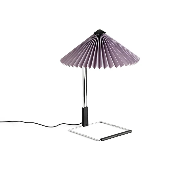 HAY Matin table Lampe à poser Ø30 cm Lavender-steel