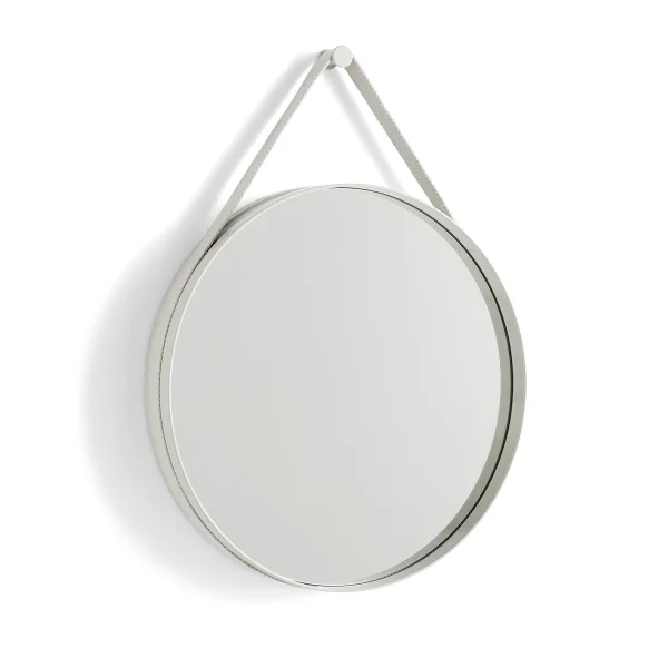 HAY Miroir Strap Mirror Light grey