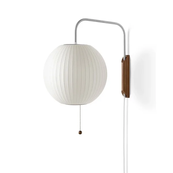 HAY - Nelson Ball Sconce Bubble Applique Murale S Off-White Herman Miller