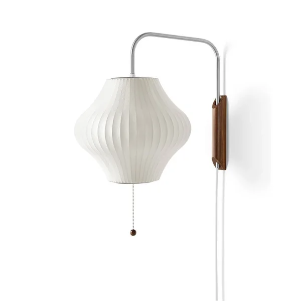 HAY - Nelson Pear Sconce Applique Murale S Off-White Herman Miller