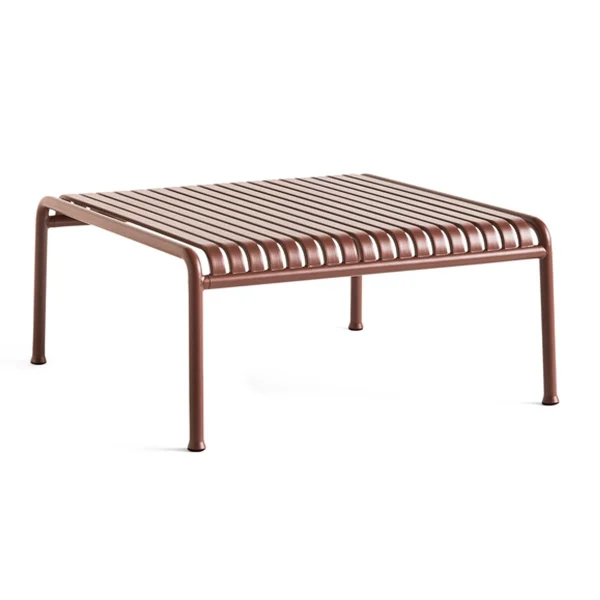 HAY Palissade Low Table 81,5x86x38 cm Iron red