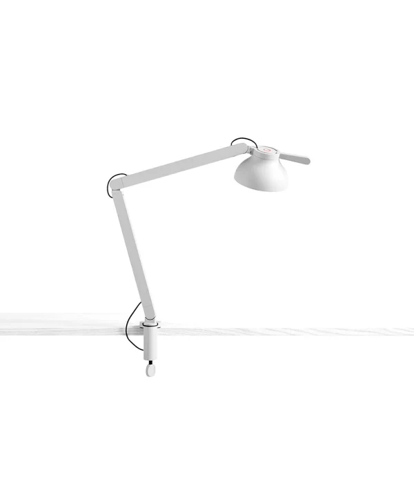 HAY - PC Lampe de table 1 bras avec pince Ash Grey