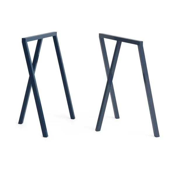 HAY Pied de cadre Loop Stand Frame 72 cm Lot de 2 Deep blue