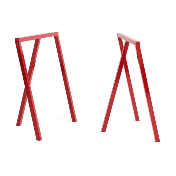 HAY Pied de cadre Loop Stand Frame 72 cm Lot de 2 Maroon red