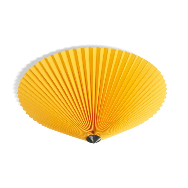 HAY Plafonnier Matin flush mount Ø50 cm Yellow shade