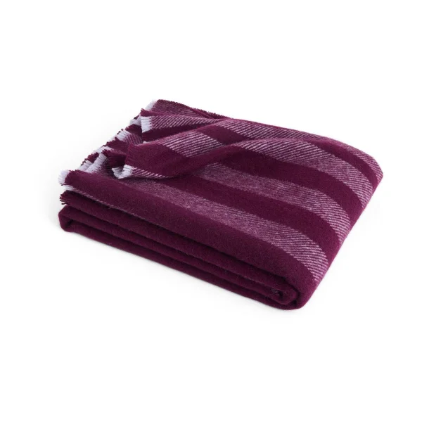 HAY Plaid Duo 130x180 cm Plum