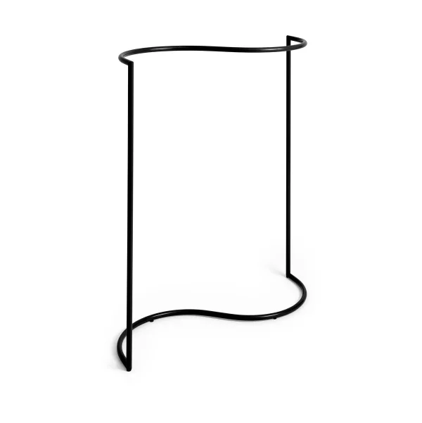 HAY Porte-manteau Colour Rack s-shape 144,2x150 cm Black