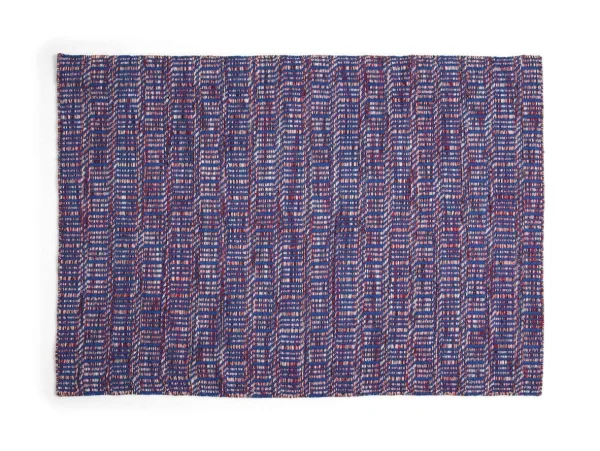 HAY - Radio Rug 140x200 Red/Blue