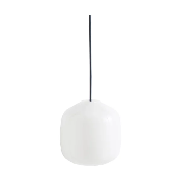 HAY Suspension Buoy Ø20 cm Opal glass-anthracite blue