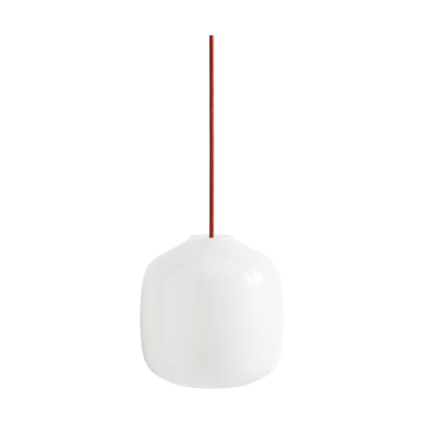 HAY Suspension Buoy Ø20 cm Opal glass-rusty red