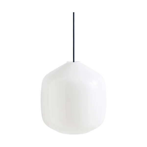HAY Suspension Buoy Ø30 cm Opal glass-anthracite blue