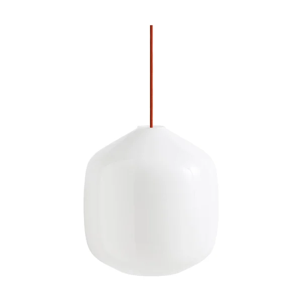 HAY Suspension Buoy Ø30 cm Opal glass-rusty red