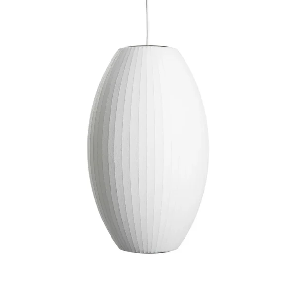 HAY - Suspension Nelson Cigar Bubble M, Ø 33 cm, blanc