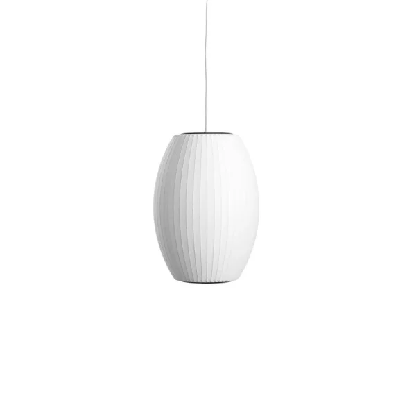 HAY - Suspension Nelson Cigar Bubble S, Ø 26,5 cm, blanc