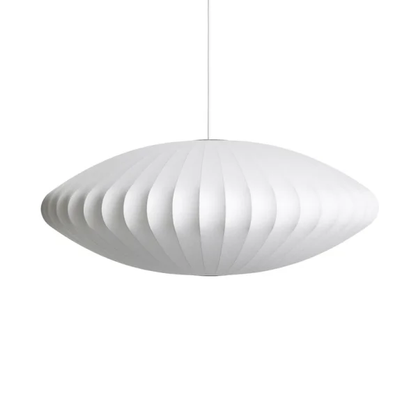 HAY - Suspension Nelson Saucer Bubble L, Ø 89 cm, blanc