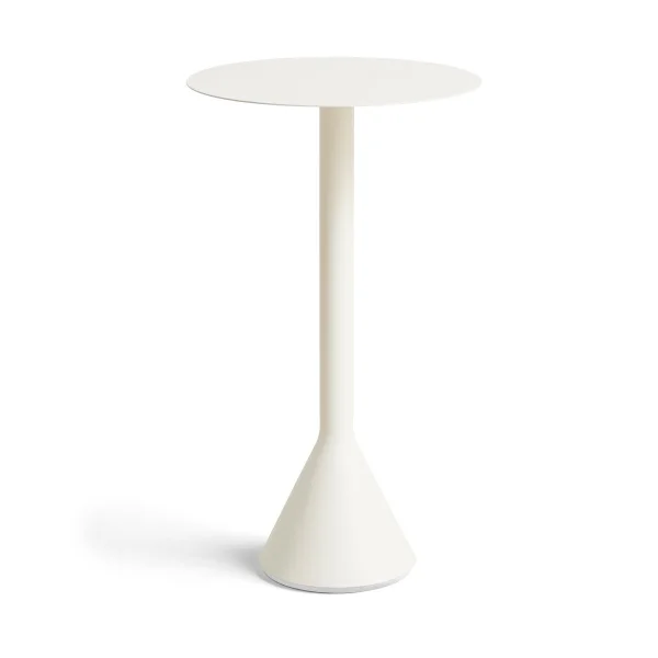 HAY Table à café ronde Palissade Cone Cream white, Ø60 cm
